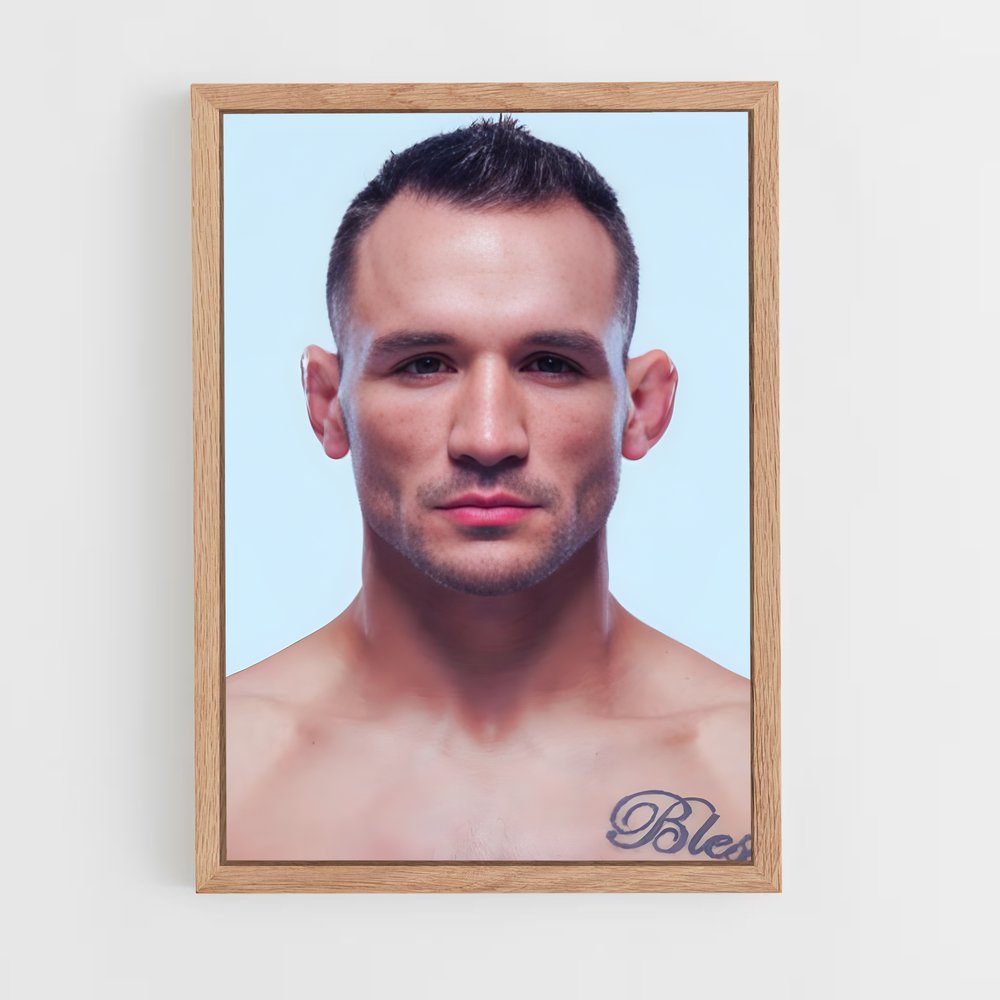 Poster Michael chandler poitrine – affiche MMA (vue 4)